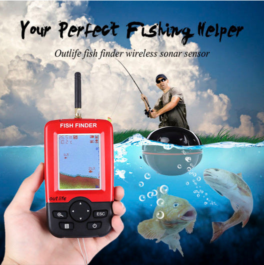 Sonar wireless fish finder visual HD fish school detector fishing sonar fish finder find fish finder