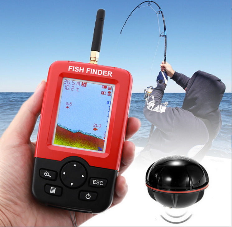 Sonar wireless fish finder visual HD fish school detector fishing sonar fish finder find fish finder