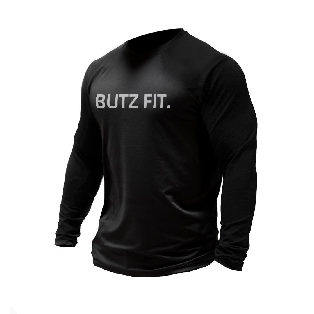 European and American brothers quick-drying tight-fitting sports long-sleeved men's training quick-drying fitness T-shirt