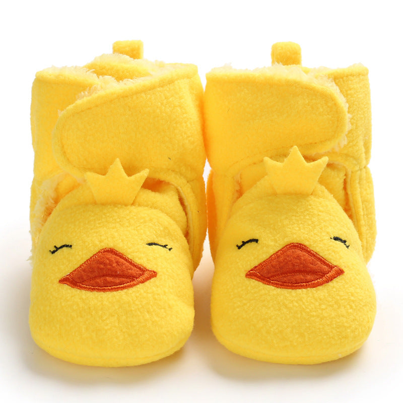 Baby toddler shoes soft sole cartoon socks cotton shoes