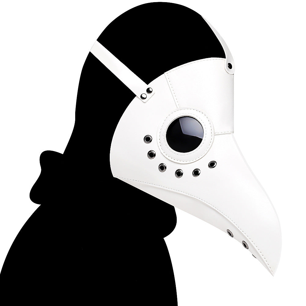 Hot selling steampunk plague beak party mask