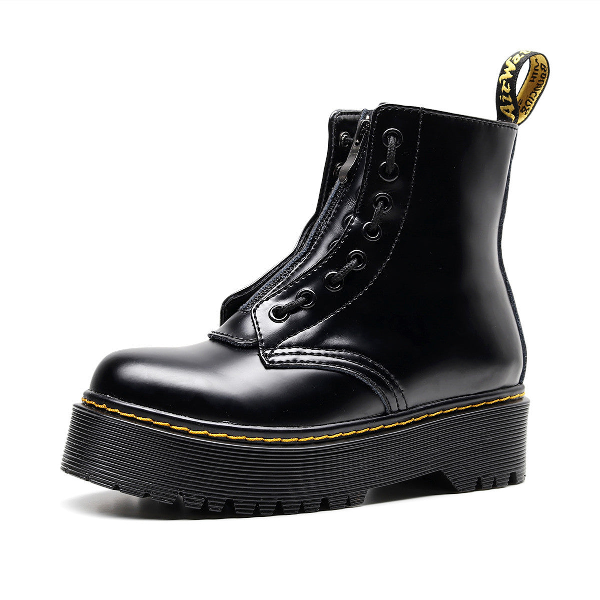 British style motorcycle Martin female boots