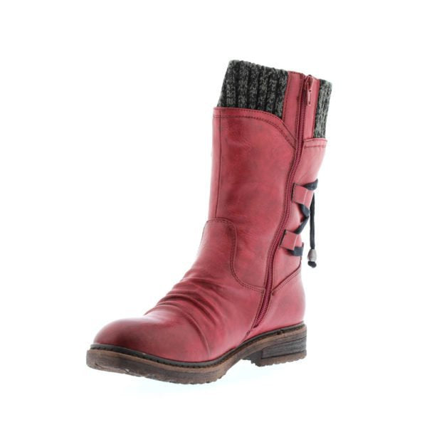 Outdoor cotton boots non-slip bottom woolen mouth snow boots