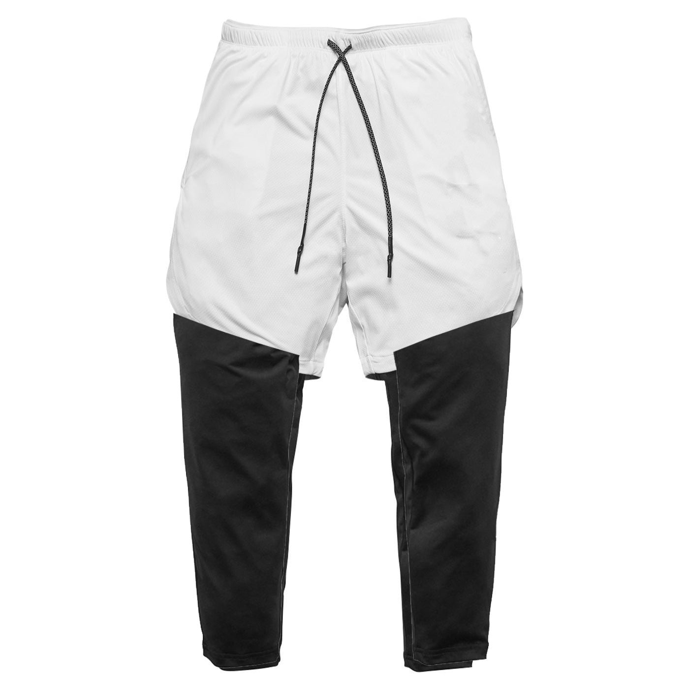 Cross-border exclusively for summer new men's sports shorts mesh double-layer fitness pants cropped pants