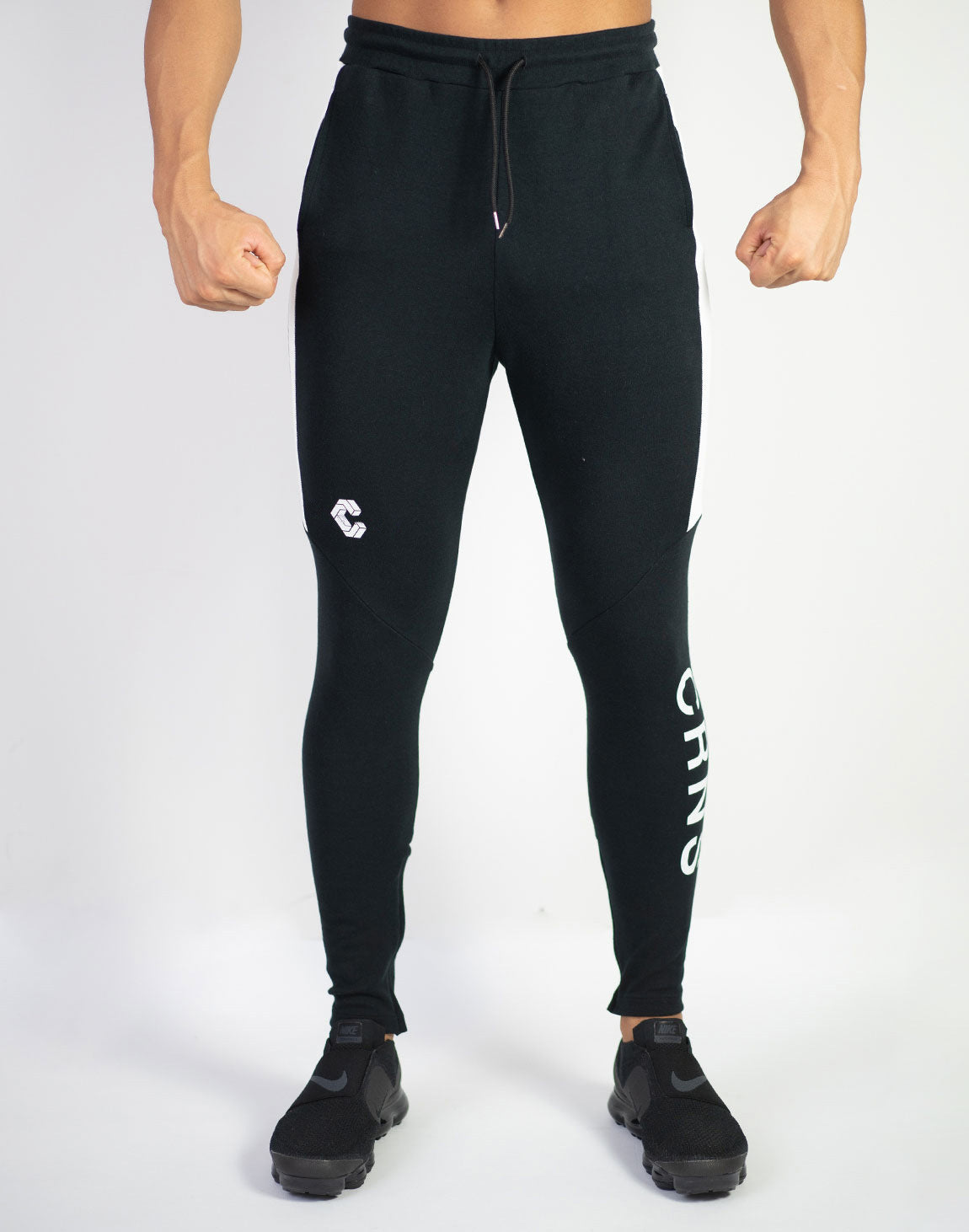 Muscle brothers fitness men sports leisure running exercise cotton stretch Slim pants