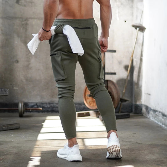 Muscle Brothers Sports Fitness Overalls Men's Camouflage Fitness Pants Running Training Pants Light Board