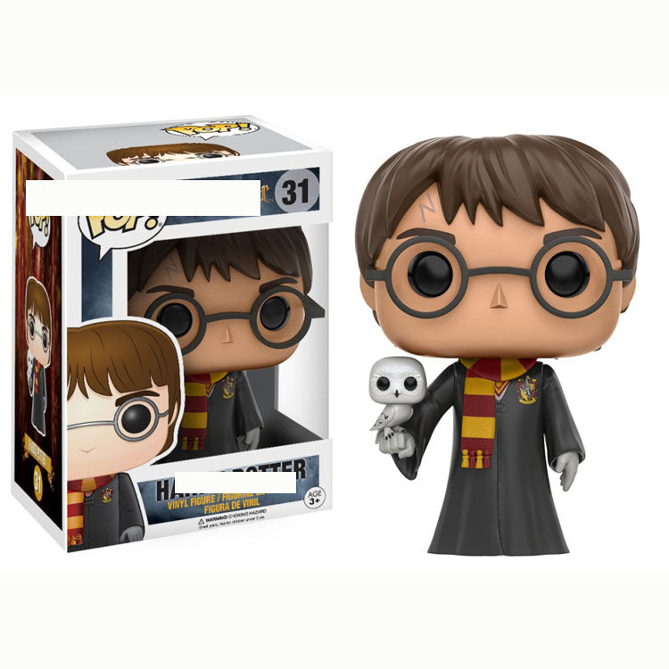 Harry Potter funko pop peripheral movie Harry Potter hand-run doll doll toy