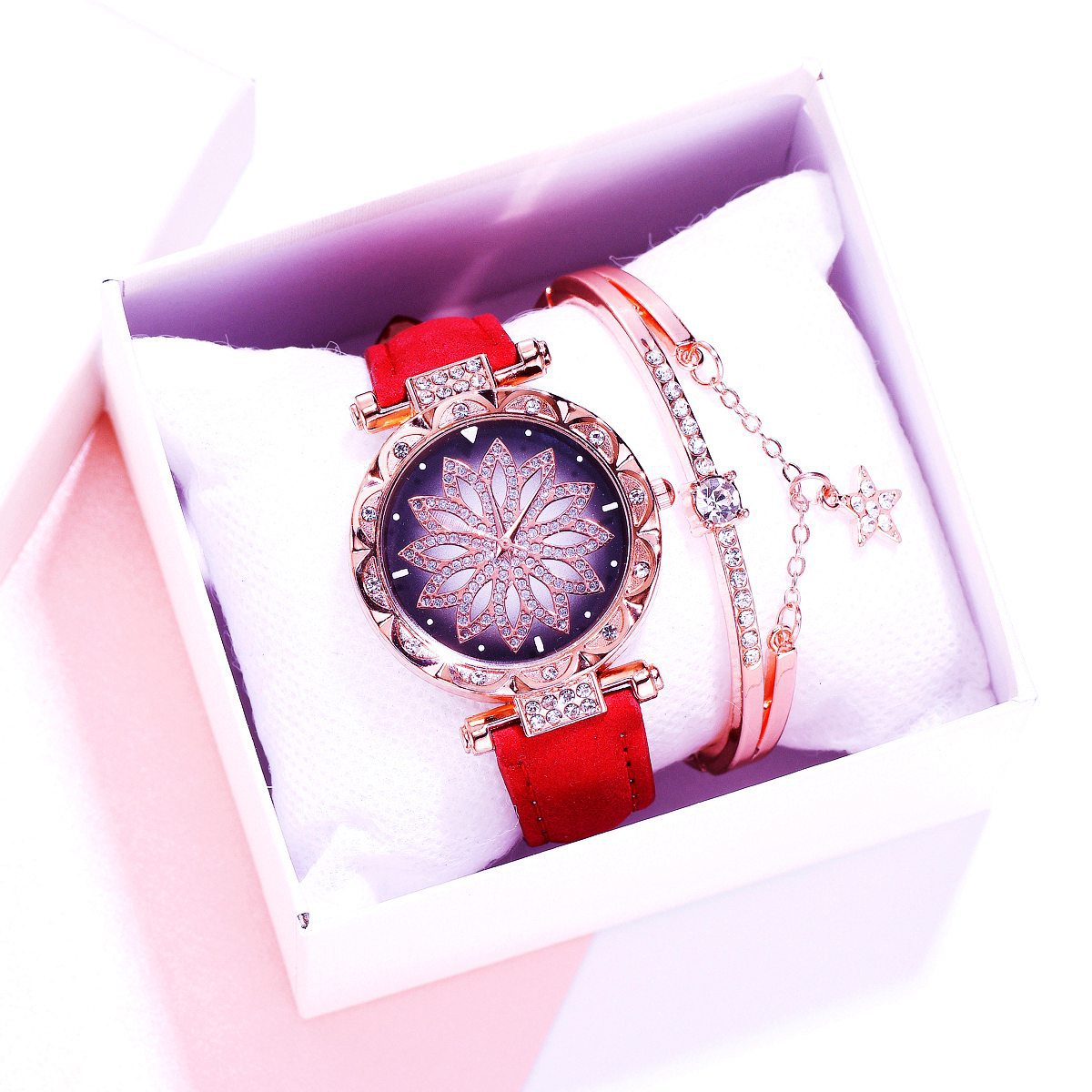 New hot selling time to run the watch retro pu strap fashion strap trendy ladies watch