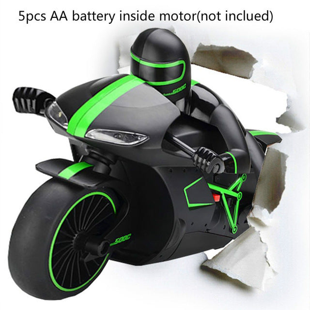 Mini remote control motorcycle 2.4G stunt drift off-road vehicle toy children boy gift