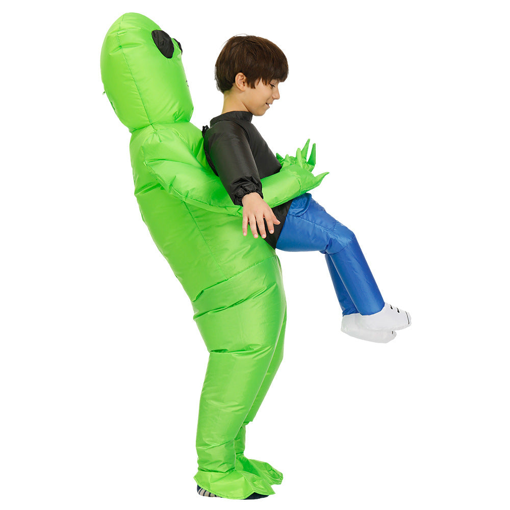 Alien Inflatable Clothing Cross-border Green Alien Halloween Costume Party Douyin Halloween Festival Performance Costume