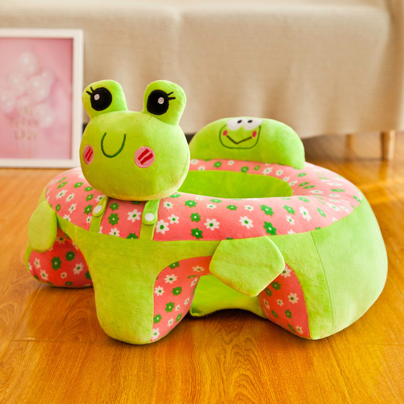 New cartoon baby learning chair child safety sofa plush toy infant anti-fall seat creative gift