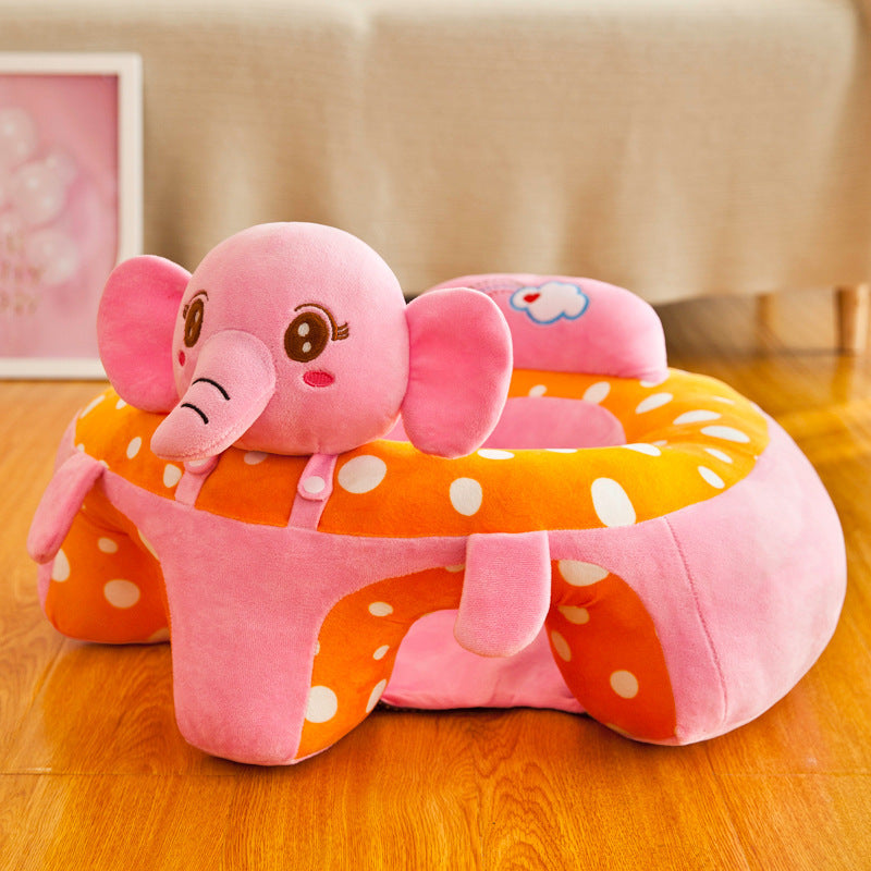 New cartoon baby learning chair child safety sofa plush toy infant anti-fall seat creative gift