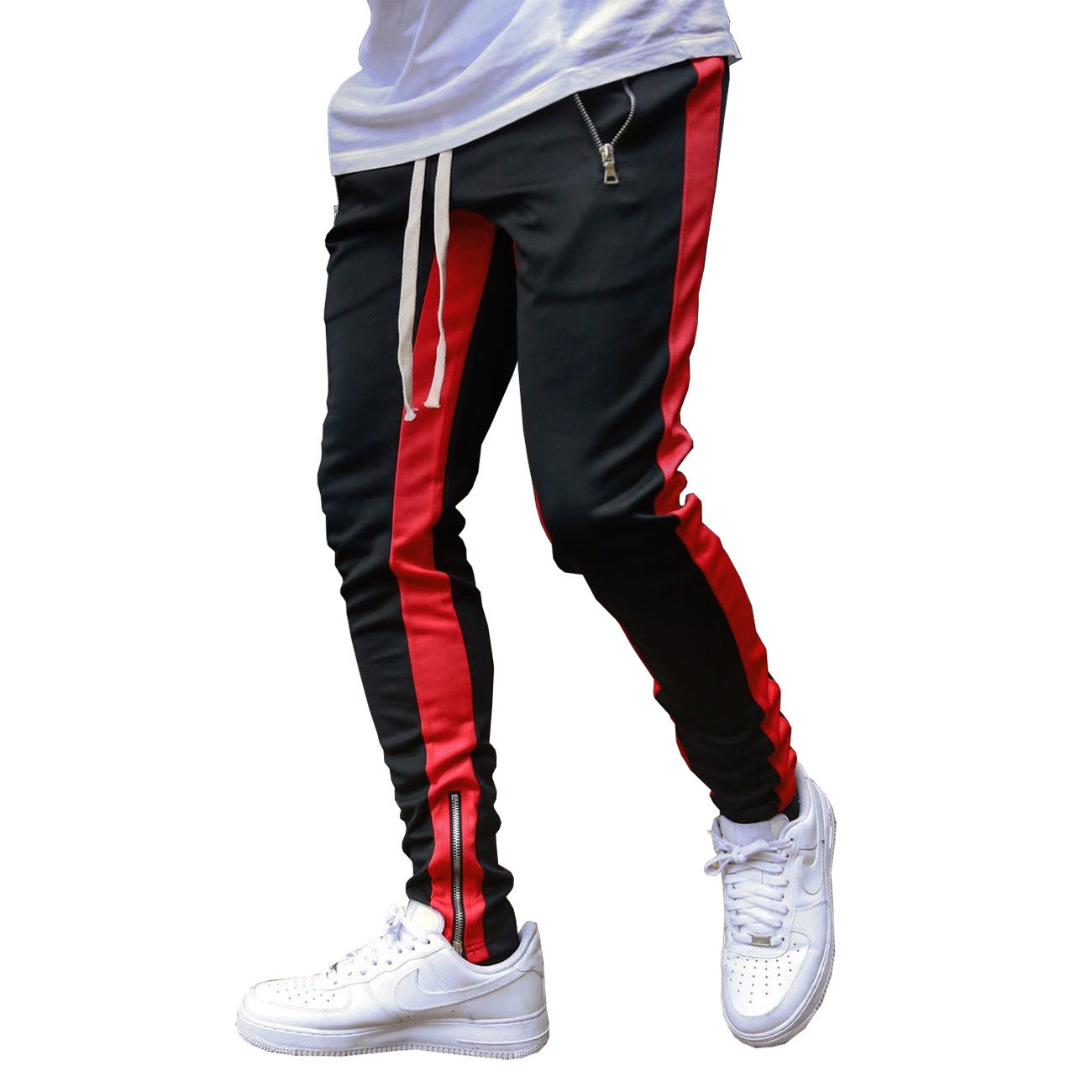 European and American men's beam feet pants  sports trousers men's casual pants