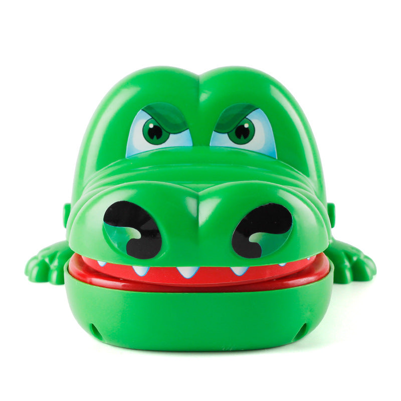 Large crocodile biting finger toy, tooth extraction game, biting hand crocodile