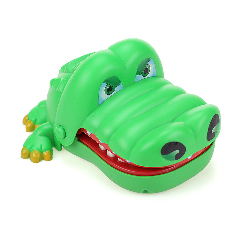 Large crocodile biting finger toy, tooth extraction game, biting hand crocodile