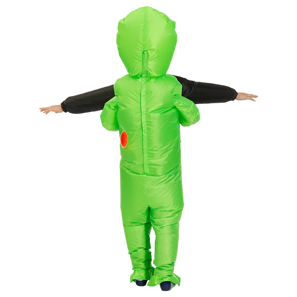 Alien Inflatable Clothing Cross-border Green Alien Halloween Costume Party Douyin Halloween Festival Performance Costume