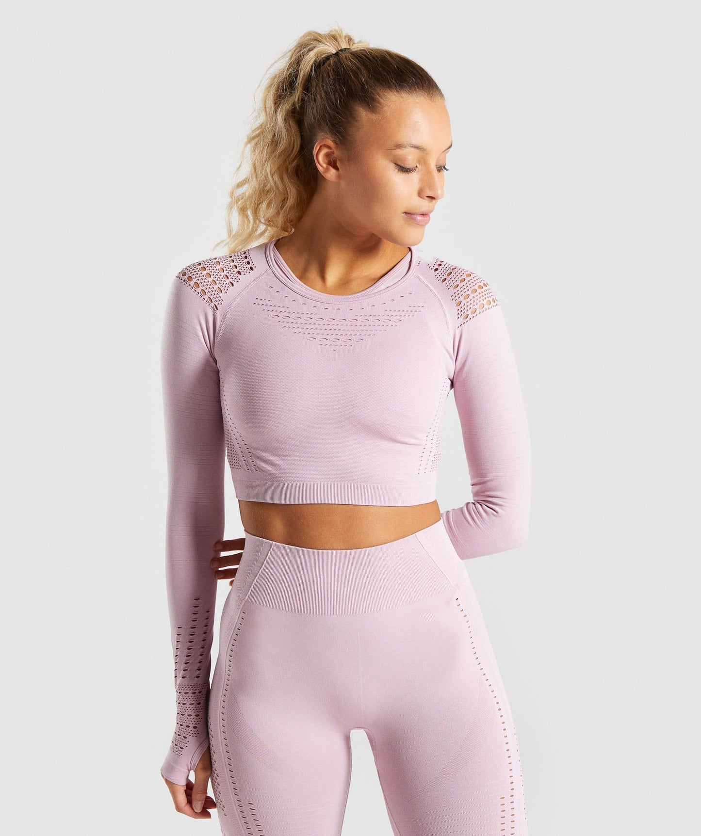 Cross-border hot style yoga suit fitness yoga clothes women's long-sleeved quick-drying tops running sports high-waist yoga pants