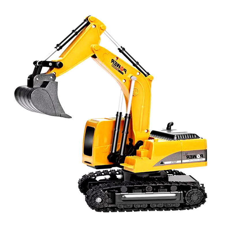 Toy car remote control excavator large toy car children wireless electric simulation excavator handle 6-14 years old