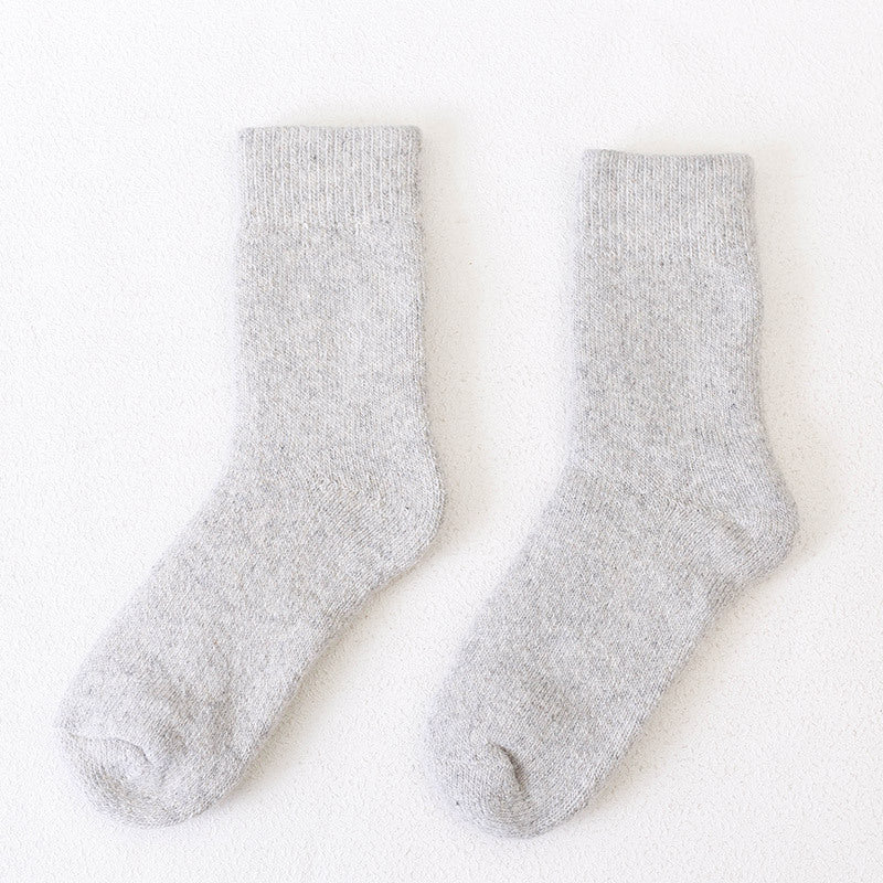 Men Cashmere Socks Thick Warm Wool Women