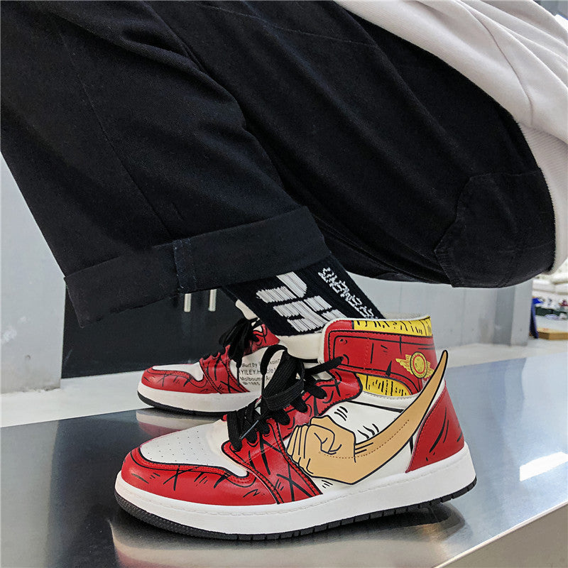 Uchiha Itachi Naruto joint aj high-top sneakers men's shoes Air Force