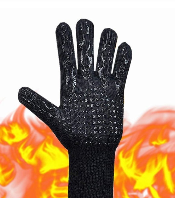 High temperature heat resistant gloves kitchen gloves barbecue gloves