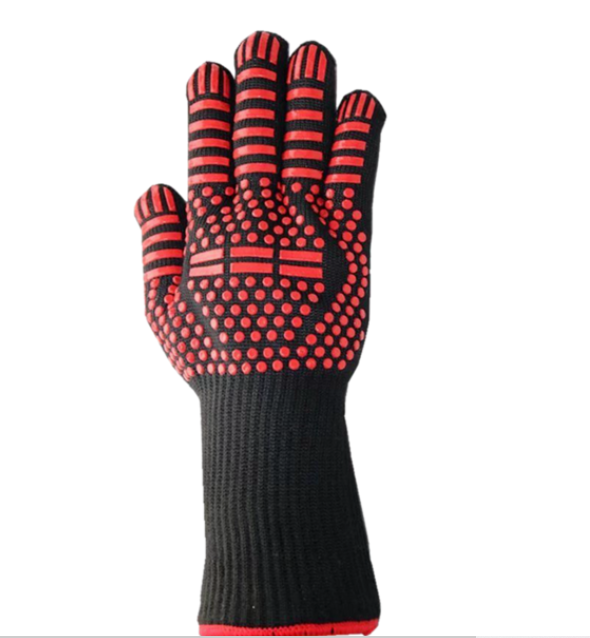 High temperature heat resistant gloves kitchen gloves barbecue gloves