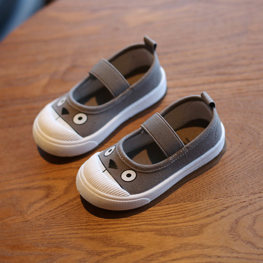 New baby canvas shoes boys indoor shoes girls white shoes kindergarten students shoes