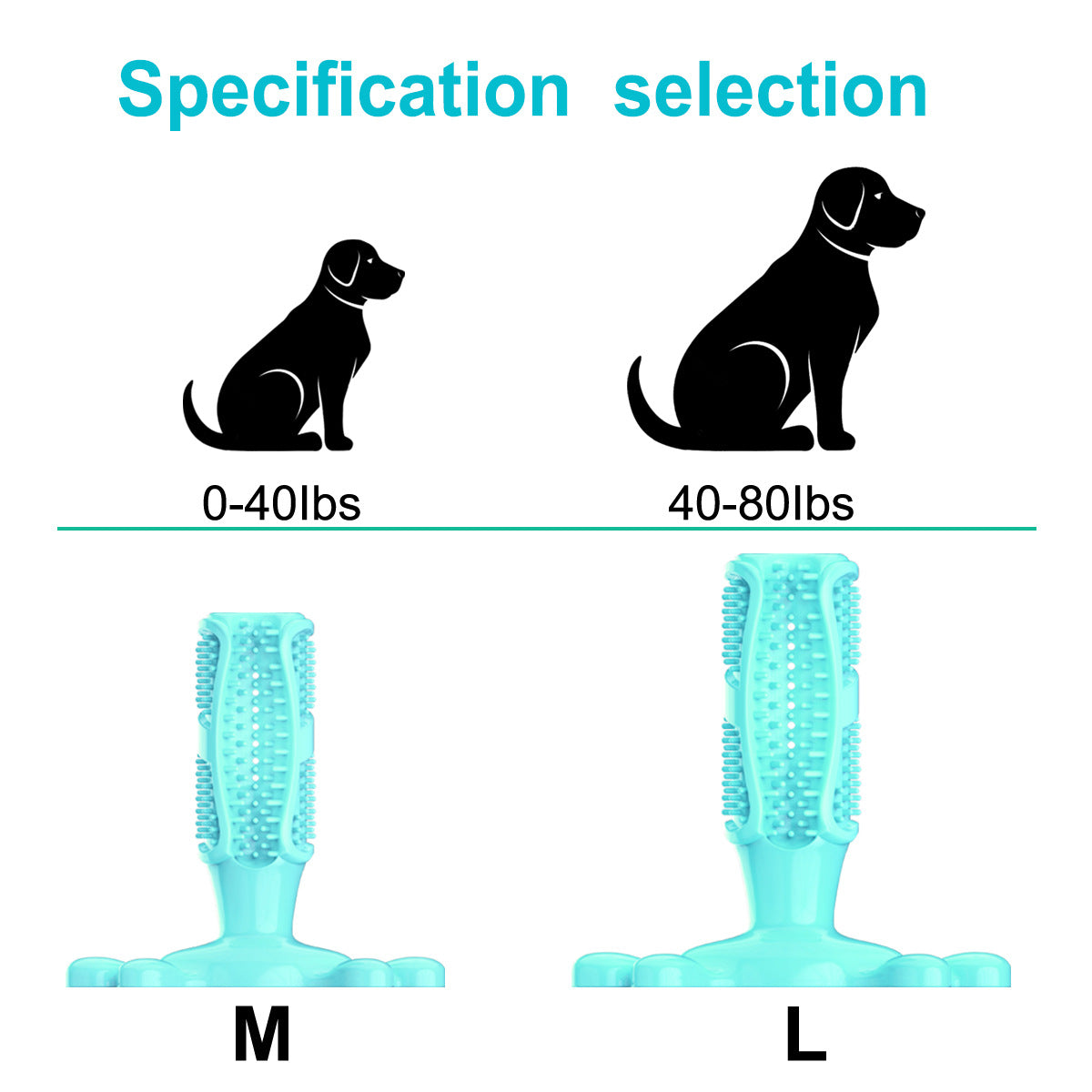 Dog toothbrush pet supplies models dog food leak toothbrush pet golden retriever toothbrush stick toy molar