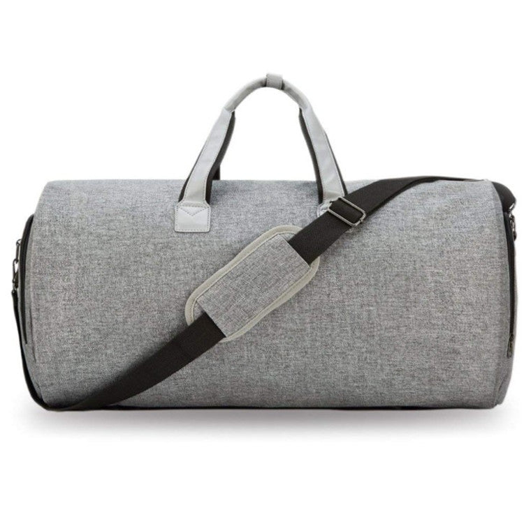 Solid color Oxford fabric suit storage bag foldable business travel suit travel bag