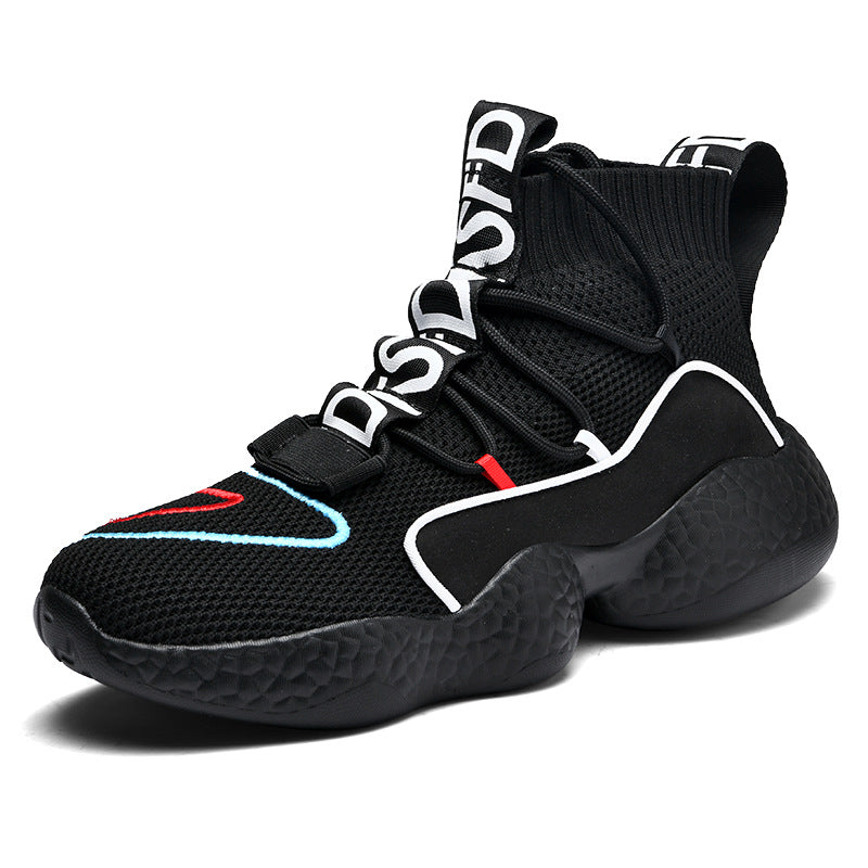 Breathable fashion men's sports youth men's shoes