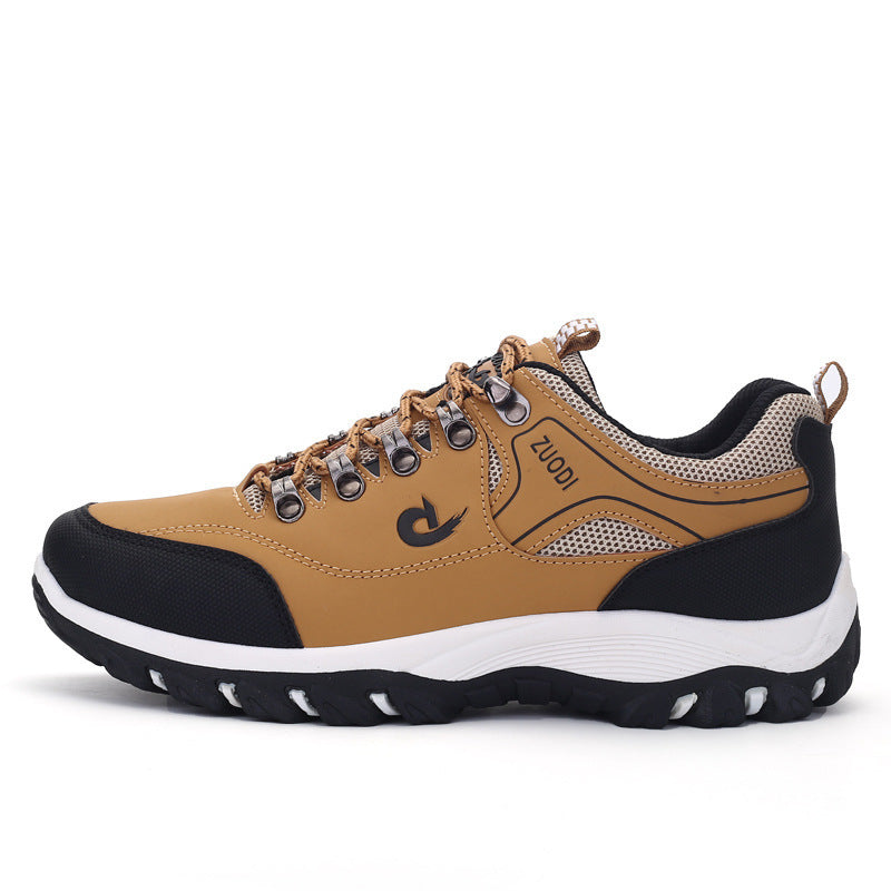 Popular cross-border outdoor hiking shoes men's non-slip travel shoes outdoor adventure camping hiking shoes