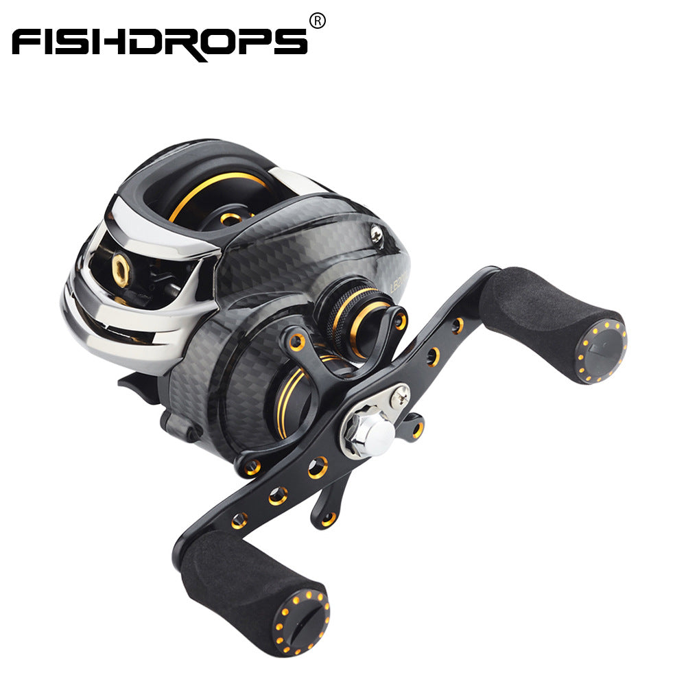 Cross-border Double Brake Lua Wheel Water Drop Wheel Fishing Reel Fishing Wheel Fishing Reel Lua Special Fishing Gear