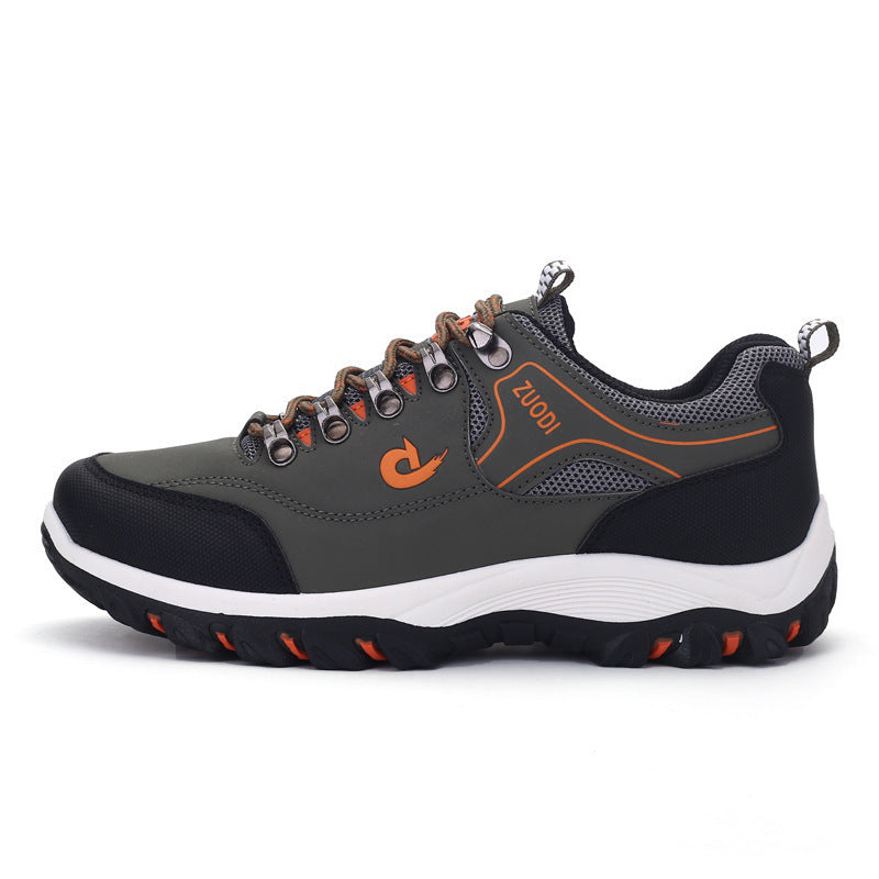 Popular cross-border outdoor hiking shoes men's non-slip travel shoes outdoor adventure camping hiking shoes