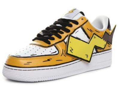 Pikachu joint shoes jax aj1 basketball shoes men and women high-top basketball shoes