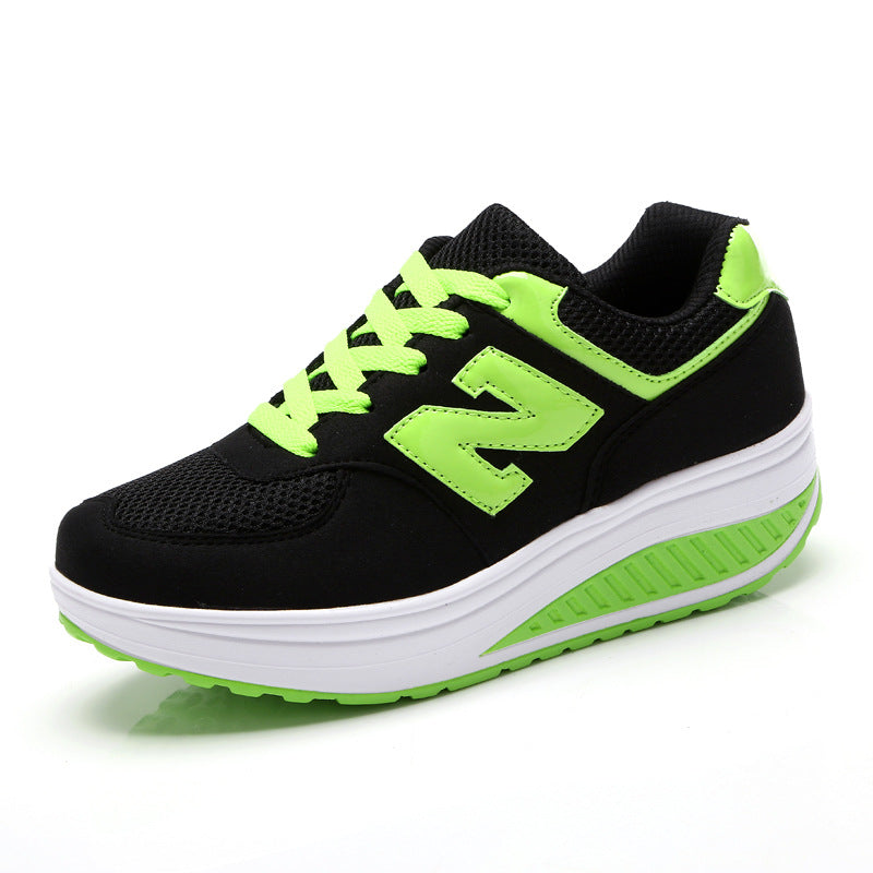 European and American leather breathable fashion trend casual sports shoes