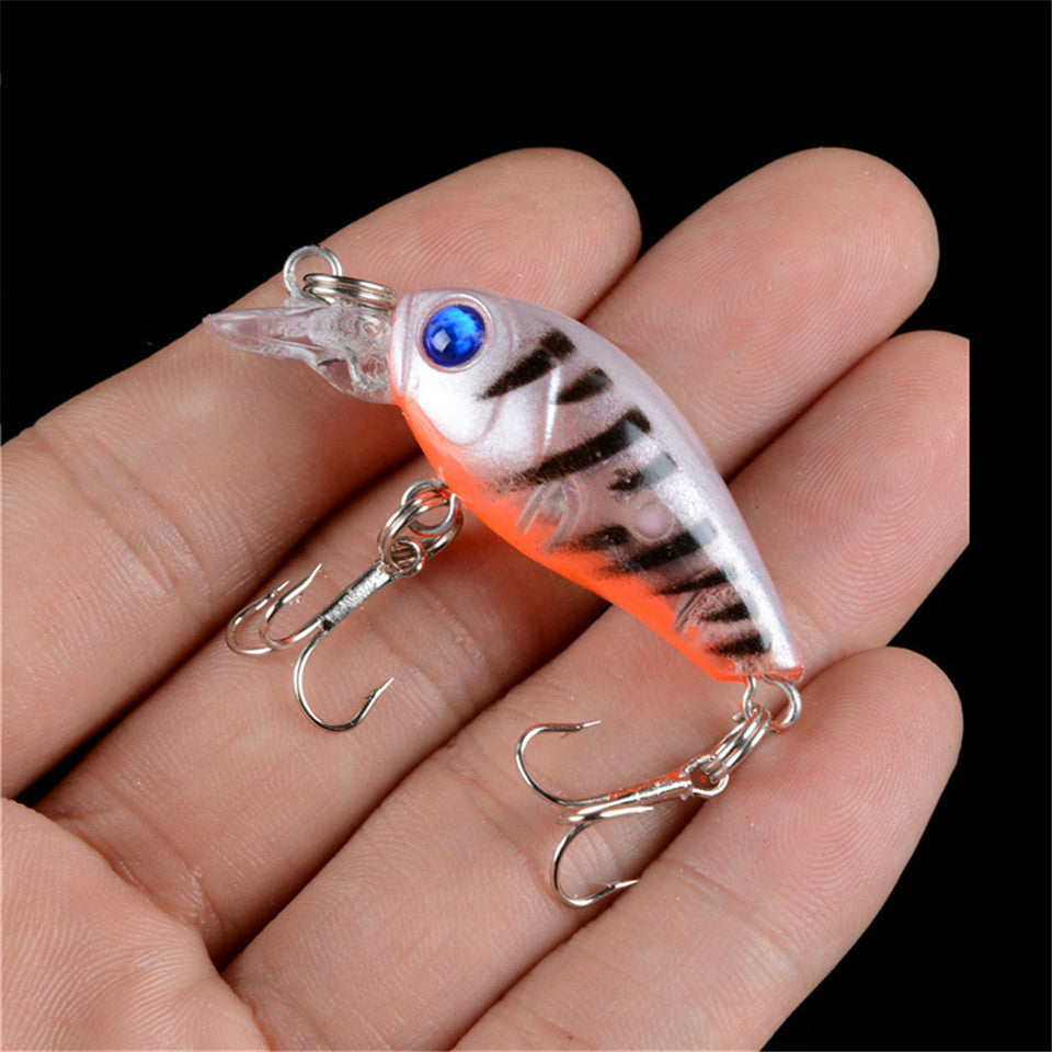 Luya fake bait hot sale hard bait rock long tongue fat boy 4.5cm 4g fake bait