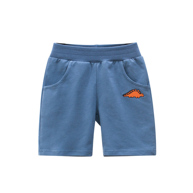 Children's clothing summer new boys middle pants casual pants baby five-point pants