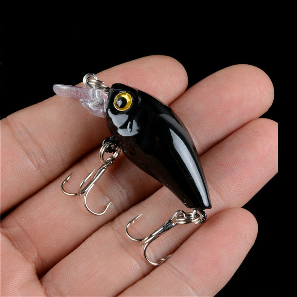 Luya fake bait hot sale hard bait rock long tongue fat boy 4.5cm 4g fake bait