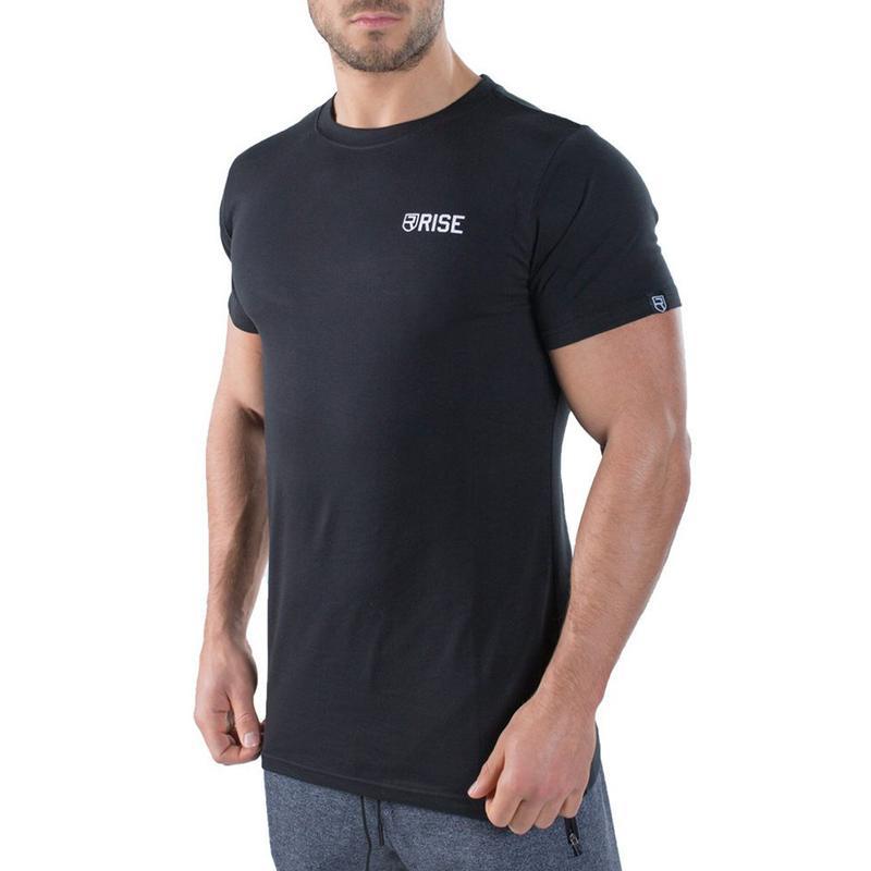 Muscle fitness brothers men's spring and summer running sports training cotton short-sleeved T-shirt