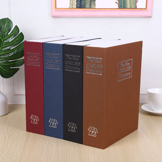 Creative book safe box English dictionary book safe box storage box small password