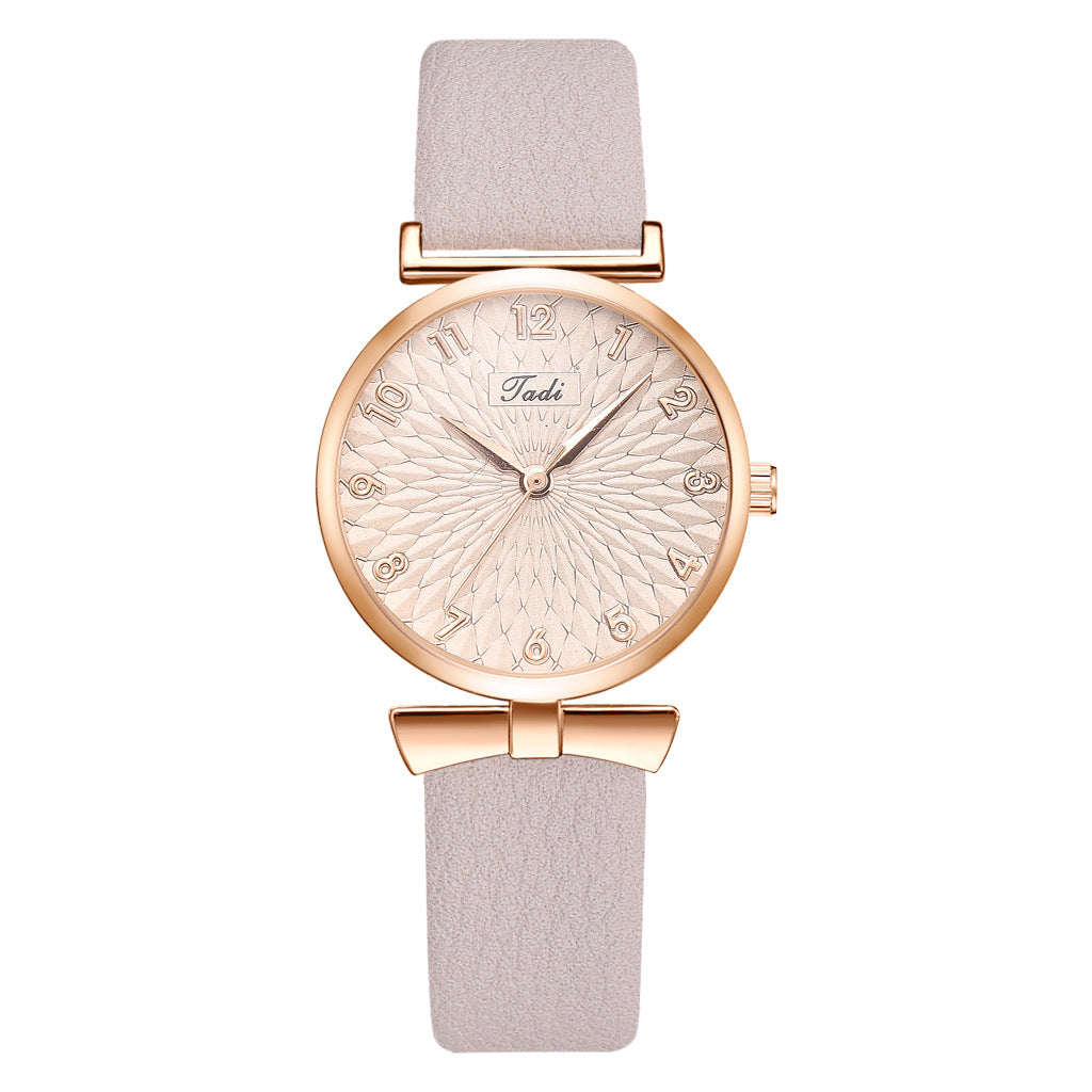 jadiin new brand ladies fashion quartz watch pu strap simple fashion watch women's watch