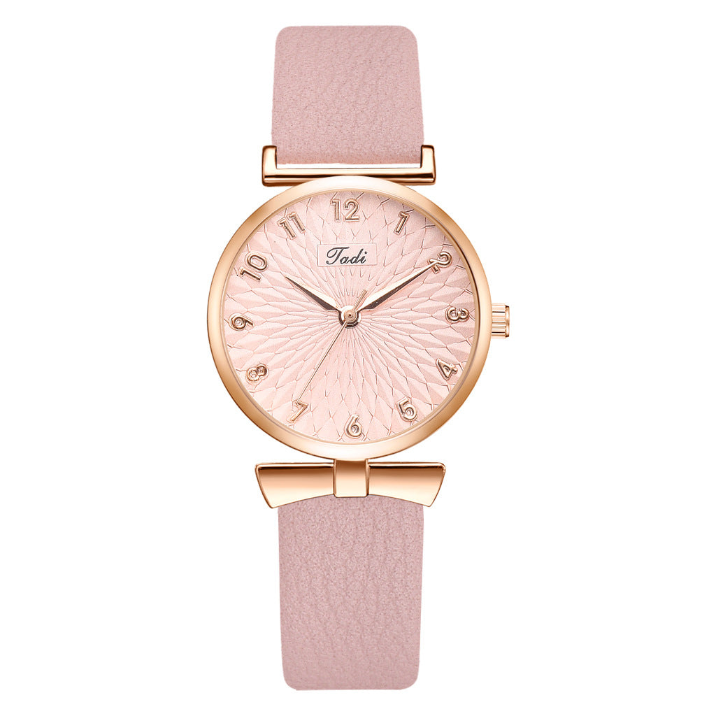 jadiin new brand ladies fashion quartz watch pu strap simple fashion watch women's watch