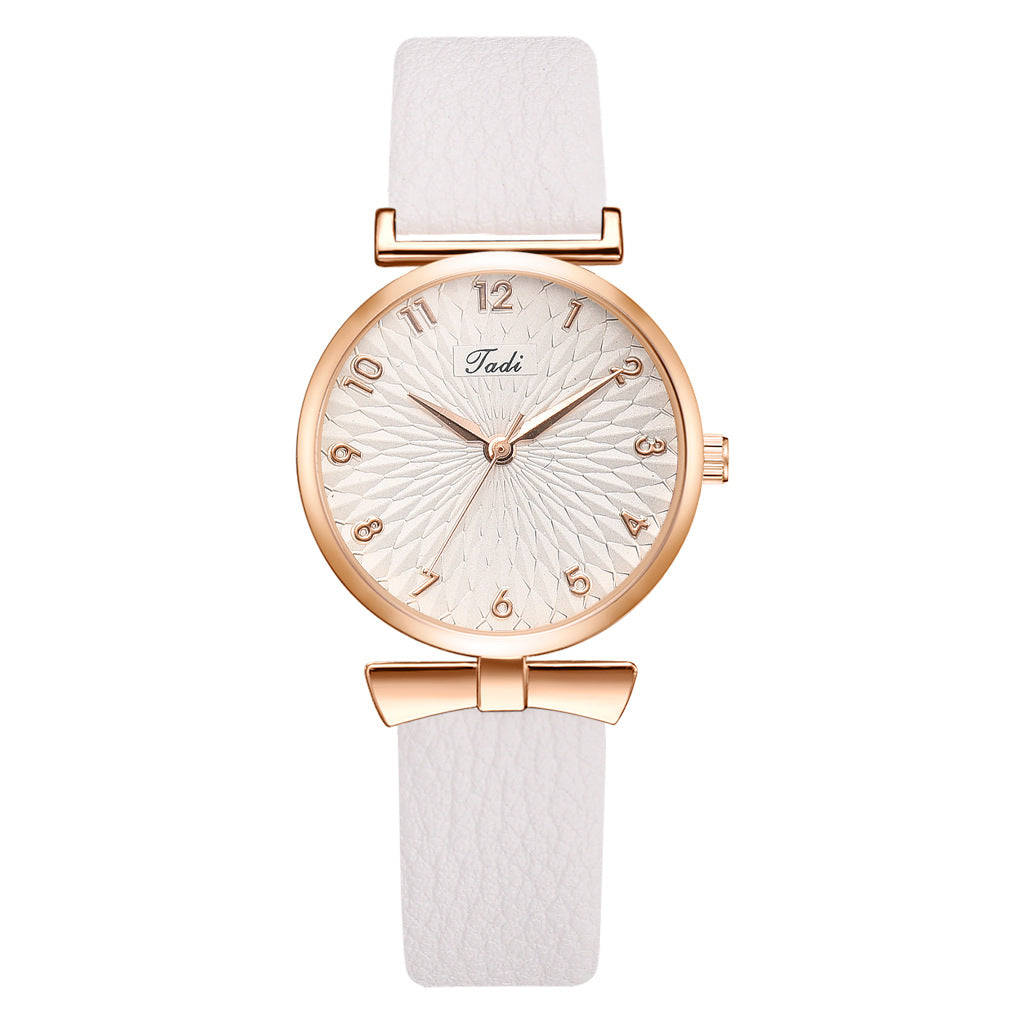 jadiin new brand ladies fashion quartz watch pu strap simple fashion watch women's watch