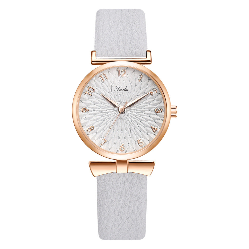 jadiin new brand ladies fashion quartz watch pu strap simple fashion watch women's watch