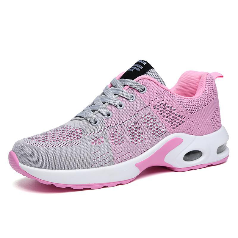 Korean Fashion Flying Woven Casual Air Cushion casual sports Shoes