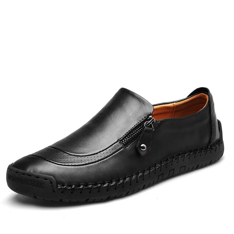 European and American Men's Leather Shoes Casual Shoes