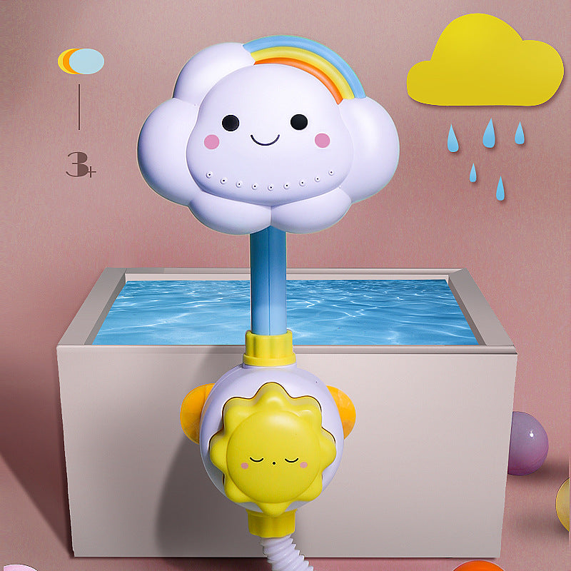 Baby shower, manual rain, clouds, shower, playing water toys