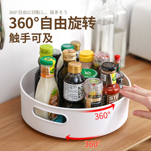 Kitchen seasoning multifunctional rotating rack seasoning rack seasoning storage storage box seasoning storage rack