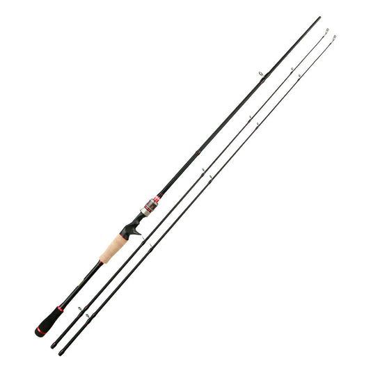 Carbon lure rod straight handle gun handle set double pole tip exclusively for Weihai fishing rod fishing gear