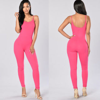 Fashion sexy long tight-fitting halter strap one piece yoga